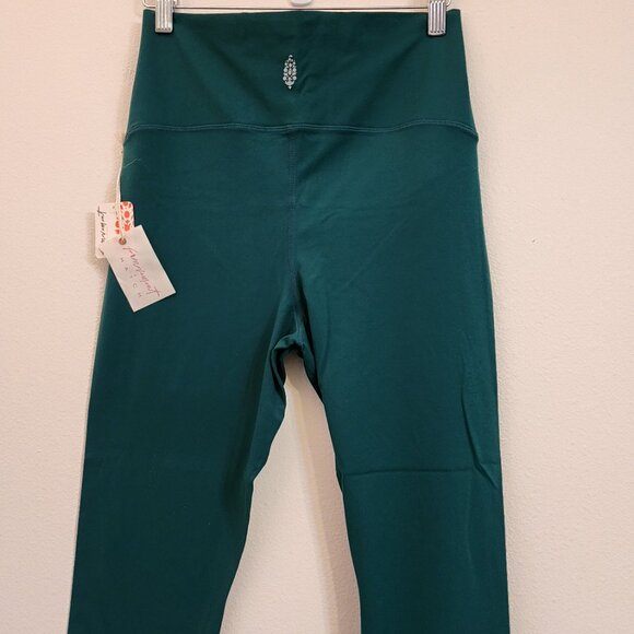 Free People x HATCH Never Better Maternity Leggings Sz MGarden Green Boho Yoga - Picture 10 of 15